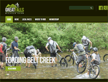 Tablet Screenshot of greatfallsbicycleclub.org